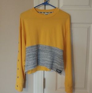 Victoria's Secret PINK Crop Sweatshirt - Size XS
